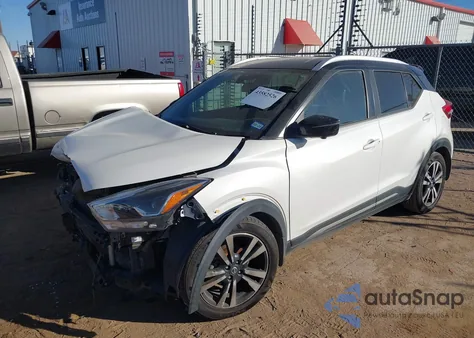 2020 Nissan Kicks Sr Xtronic Cvt z USA, uszkodzony, nr VIN 3N1CP5DVXLL484197